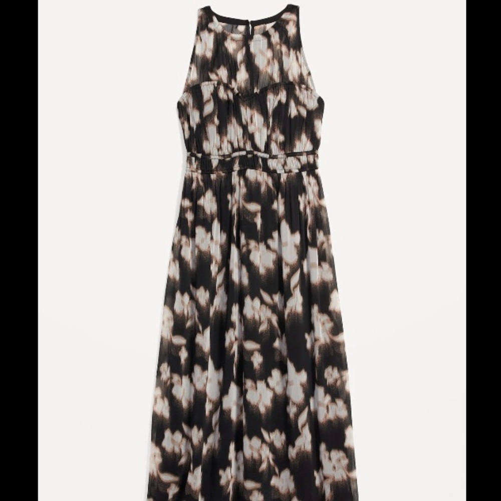 Old Navy Abstract Floral Sleeveless Dress - XXL Tall